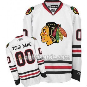 Chicago Blackhawks Trikot Custom Weiß Premier Auswärts - Kinder