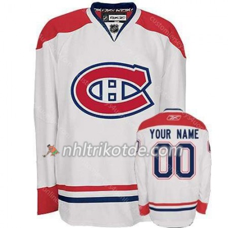 Reebok Montreal Canadiens Trikot Custom Weiß Premier Auswärts - Dame Reebok Montreal Canadiens Trikot Custom Weiß Premier Auswärts - Dame
