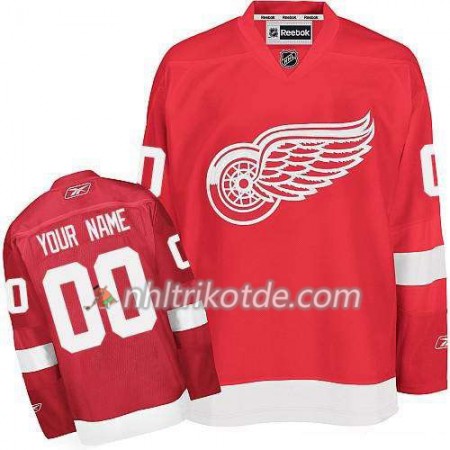 Detroit Red Wings Trikot Custom Rot Premier Heim - Kinder