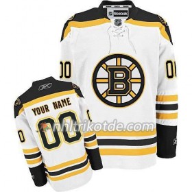 Boston Bruins Trikot Custom Weiß Premier Auswärts - Kinder