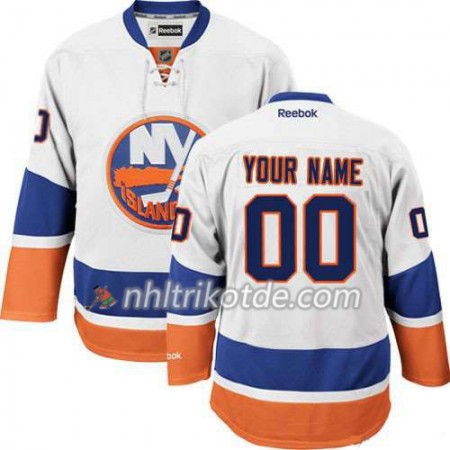 Reebok New York Islanders Trikot Custom Weiß Premier Auswärts - Dame Reebok New York Islanders Trikot Custom Weiß Premier Auswärts - Dame
