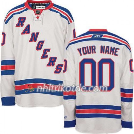 Reebok New York Rangers Trikot Custom Weiß Premier Auswärts - Herren Reebok New York Rangers Trikot Custom Weiß Premier Auswärts - Herren