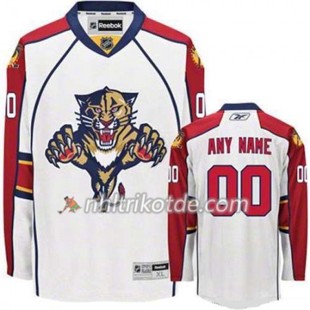 Reebok Florida Panthers Trikot Custom Weiß Premier Auswärts - Dame