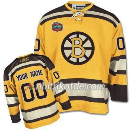 Boston Bruins Trikot Custom Gold Winter Classic - Kinder