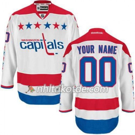 Washington Capitals Trikot Custom Weiß Premier Ausweich - Kinder
