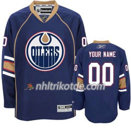 Reebok Edmonton Oilers Trikot Custom Bleu Premier Ausweich - Herren Reebok Edmonton Oilers Trikot Custom Bleu Premier Ausweich - Herren