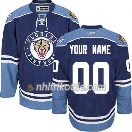 Reebok Florida Panthers Trikot Custom Bleu Premier Ausweich - Dame