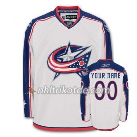 Columbus Blue Jackets Trikot Custom Weiß Premier Auswärts - Kinder