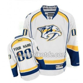 Reebok Nashville Predators Trikot Custom Weiß Premier Auswärts - Dame