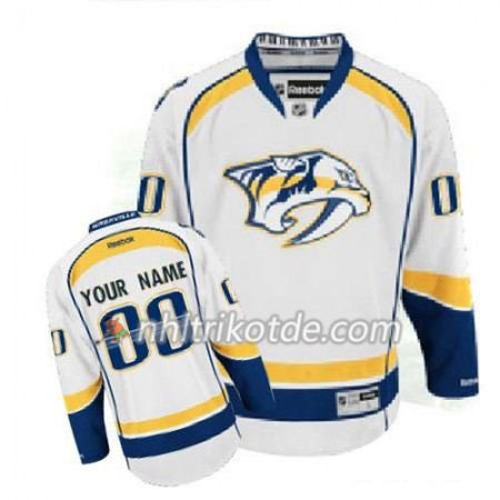 Reebok Nashville Predators Trikot Custom Weiß Premier Auswärts - Dame Reebok Nashville Predators Trikot Custom Weiß Premier Auswärts - Dame