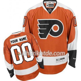 Reebok Philadelphia Flyers Trikot Custom Orange Premier Heim - Herren