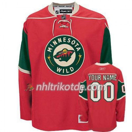 Minnesota Wild Trikot Custom Rot Premier Heim - Kinder