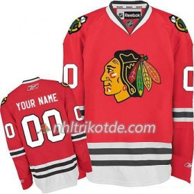 Chicago Blackhawks Trikot Custom Rot Premier Heim - Kinder