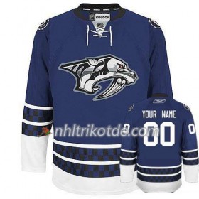 Reebok Nashville Predators Trikot Custom Bleu Premier Ausweich - Herren