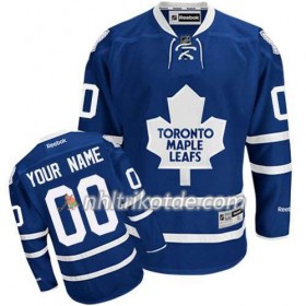 Reebok Toronto Maple Leafs Trikot Custom Bleu Premier Heim - Dame