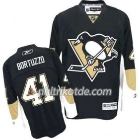 Reebok Pittsburgh Penguins Trikot Robert Bortuzzo 41 Schwarz Heim - Herren
