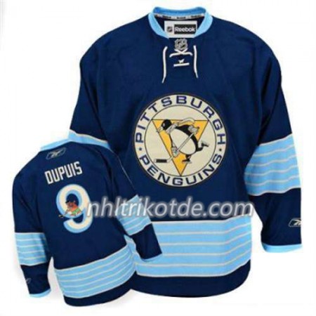 Reebok Pittsburgh Penguins Trikot Pascal Dupuis 9 Blau Ausweich - Herren