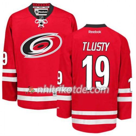 Reebok Carolina Hurricanes Trikot Jiri Tlusty #19 Heim Rot - Herren