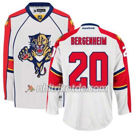 Reebok Florida Panthers Trikot Sean Bergenheim #20 Auswärts Weiß - Herren
