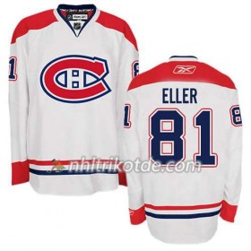 Reebok Montreal Canadiens Trikot Lars Eller #81 Auswärts Weiß - Herren