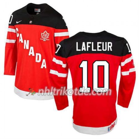Reebok Canada Team Trikot Guy Lafleur #10 100th Anniversary Rot - Herren
