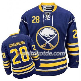 Reebok Buffalo Sabres Trikot Zemgus Girgensons #28 Heim Blau - Herren
