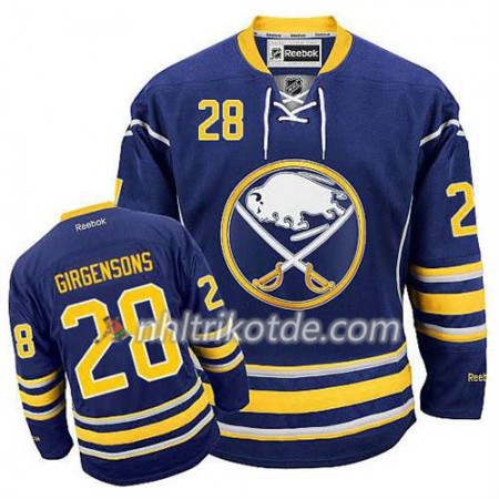 Reebok Buffalo Sabres Trikot Zemgus Girgensons #28 Heim Blau - Herren