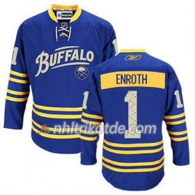 Reebok Buffalo Sabres Trikot Jhonas Enroth #1 Ausweich Blau - Herren