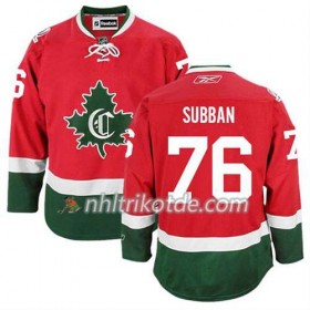 Reebok Montreal Canadiens Trikot P.K Subban 76 Ausweich Rot - Herren