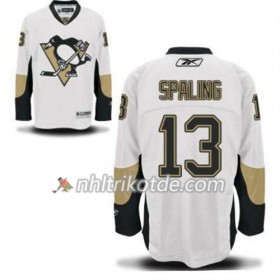 Reebok Pittsburgh Penguins Trikot Nick Spaling 13 Weiß Auswärts - Herren