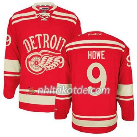 Reebok Detroit Red Wings Trikot Gordie Howe #9 2014 Winter Classic Rot - Herren