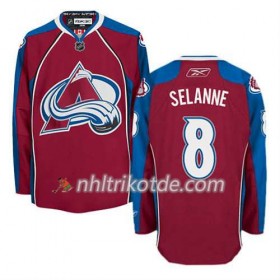 Reebok Colorado Avalanche Trikot Teemu Selanne #8 Heim Rot - Herren