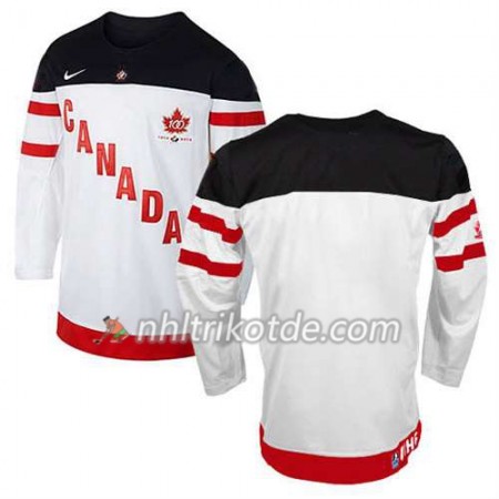 Canada Team Trikot 100th Anniversary Schwarz Weiß - Kinder