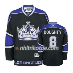 Reebok Los Angeles Kings Trikot Drew Doughty #8 Ausweich Schwarz - Herren