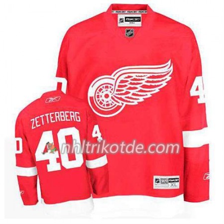 Reebok Detroit Red Wings Trikot Henrik Zetterberg #40 Heim Rot - Herren