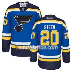Reebok St. Louis Blues Trikot Alexander Steen #20 Heim Blau - Herren