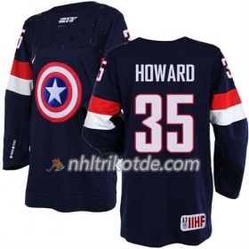 Reebok USA Team Trikot Jimmy Howard #35 Blau - Herren