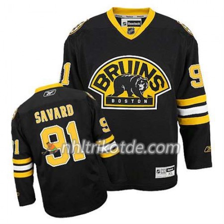 Reebok Boston Bruins Trikot Marc Savard #91 Ausweich Schwarz - Herren