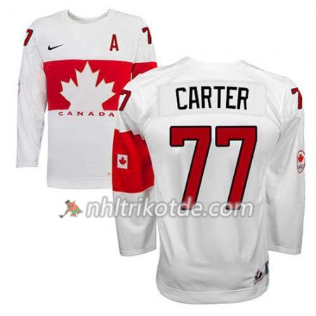 Reebok Canada Team Trikot Jeff Carter #77 Heim Weiß - Dame