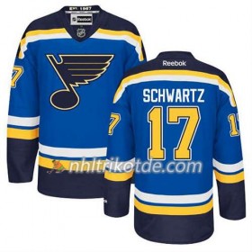 Reebok St. Louis Blues Trikot Jaden Schwartz #17 Heim Blau - Herren