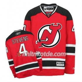 Reebok New Jersey Devils Trikot Scott Stevens #4 Heim Rot - Herren