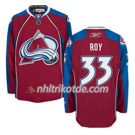 Reebok Colorado Avalanche Trikot Patrick Roy #33 Heim Rot - Herren