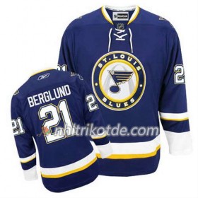 Reebok St. Louis Blues Trikot Patrik Berglund #21 Ausweich Blau - Herren