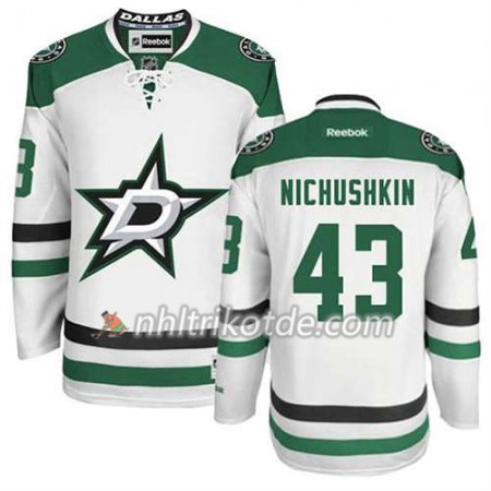 Reebok Dallas Stars Trikot Valeri Nichushkin #43 Auswärts Weiß - Herren