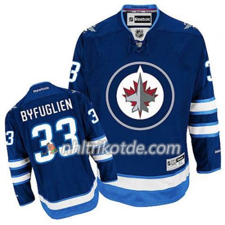 Reebok Winnipeg Jets Trikot Dustin Byfuglien #33 Heim Blau - Herren Reebok Winnipeg Jets Trikot Dustin Byfuglien #33 Heim Blau - Herren