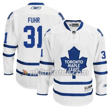 Reebok Toronto Maple Leafs Trikot Grant Fuhr #31 Auswärts Weiß - Herren Reebok Toronto Maple Leafs Trikot Grant Fuhr #31 Auswärts Weiß - Herren