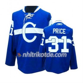 Reebok Montreal Canadiens Trikot Carey Price #31 Ausweich Bleu - Herren