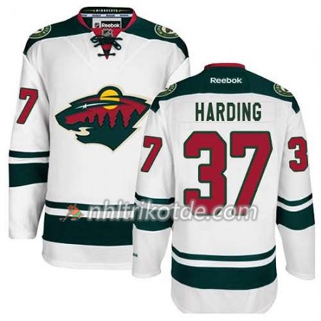 Reebok Minnesota Wild Trikot Josh Harding #37 Auswärts Weiß - Herren