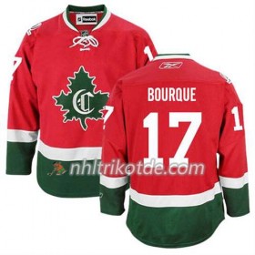 Reebok Montreal Canadiens Trikot Rene Bourque 17 Ausweich Rot - Herren