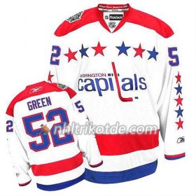 Reebok Washington Capitals Trikot Mike Grün #52 Ausweich Weiß - Herren
